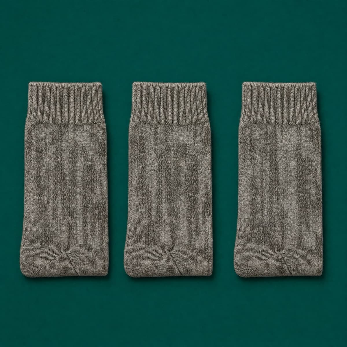 Wool 3-Pack — 50% recycled yarn, photographed flat